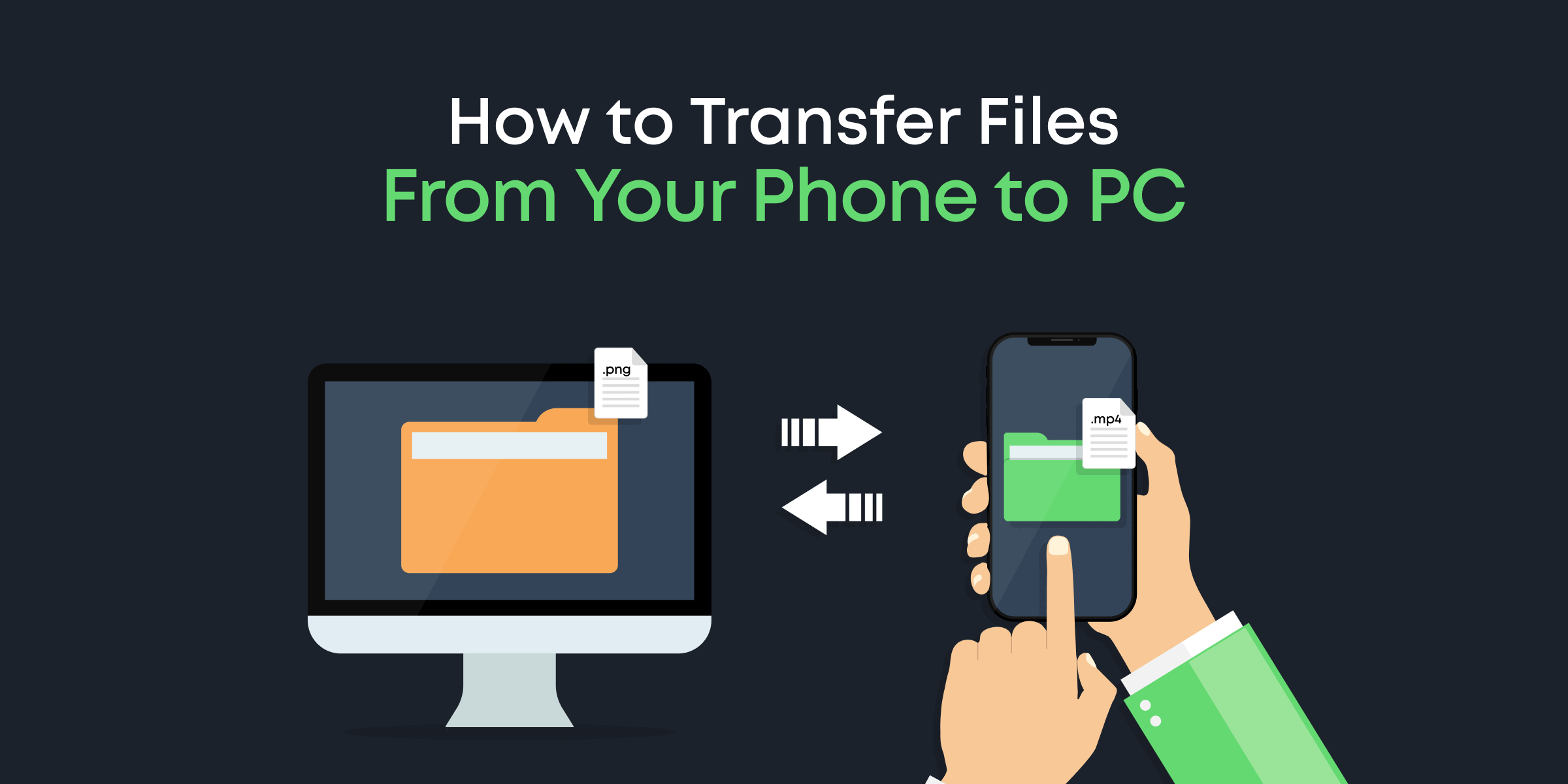 How to Transfer Files From Your Phone to PC