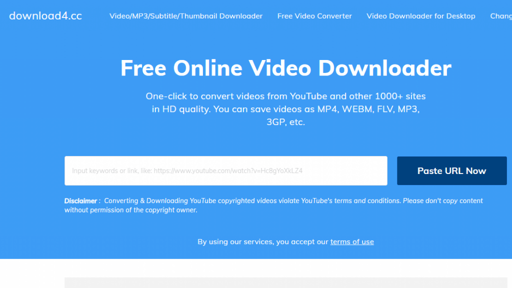 Download4.cc - How to Download YouTube Videos to PC for Free