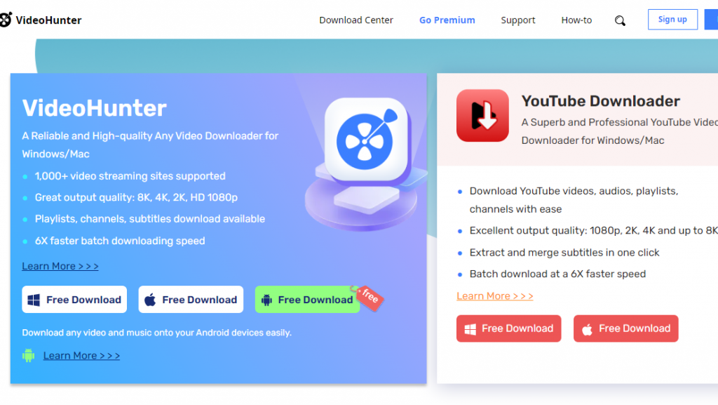 VideoHunter - YouTube to MP3 converters
