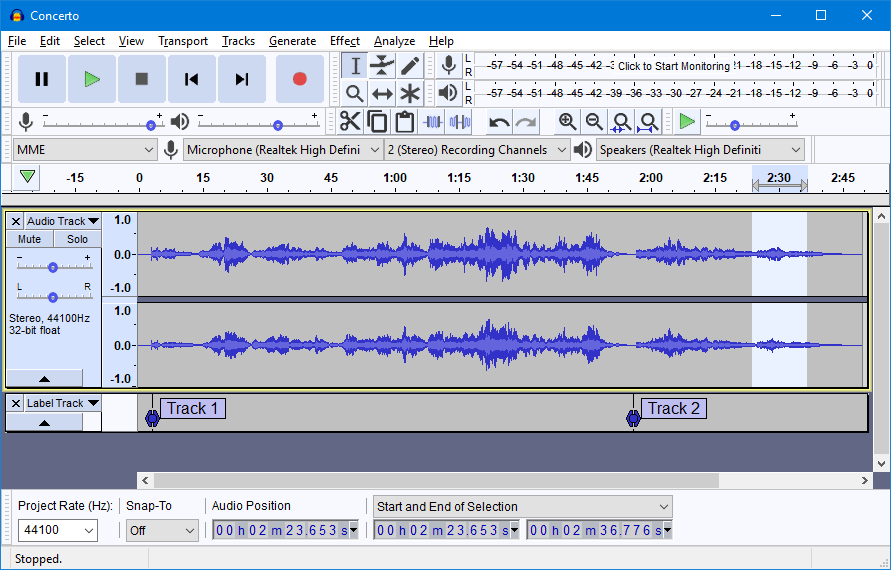 Audacity is of the Top Free Music Making Software for Beginners 