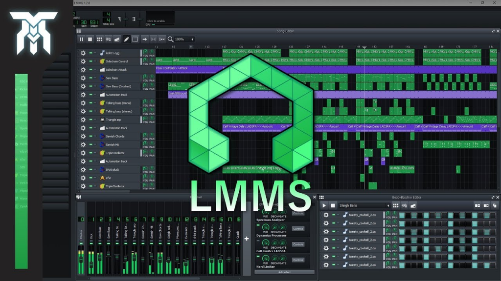 LMMS is one of the Top 18 Free Music Making Software for Beginners