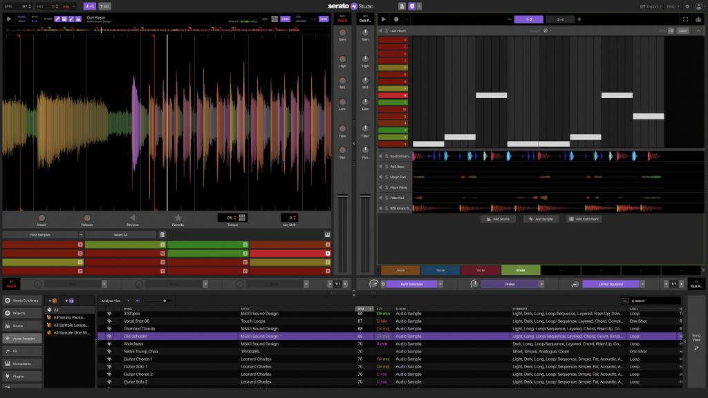 Serato Studio is one of the Top Free Music Making Software for Beginners